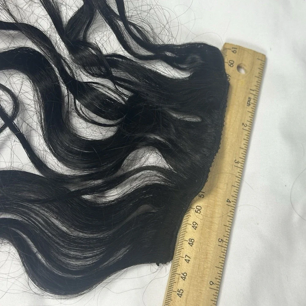 Ashine 100% Brazilian Human Hair‎ Extensions-Black 18, 20, And 22 Inch Hair